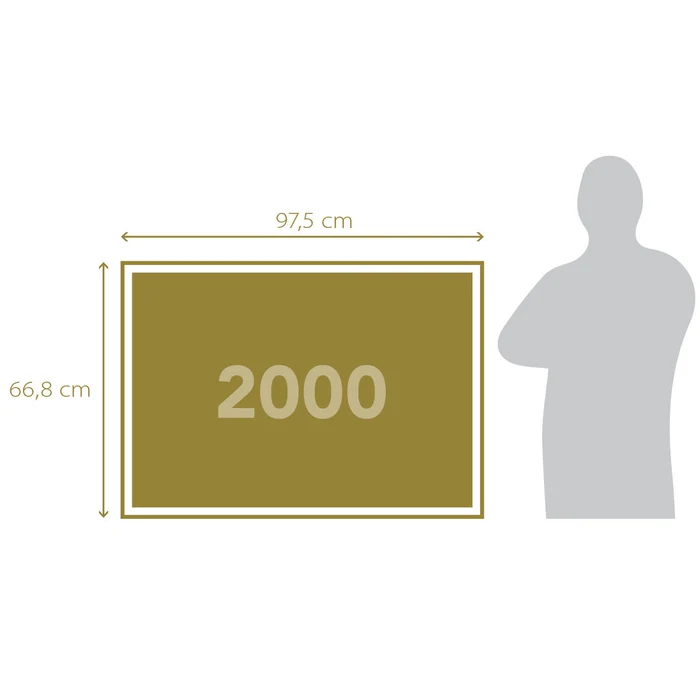 Ancient map - 2000 teile - Image 4
