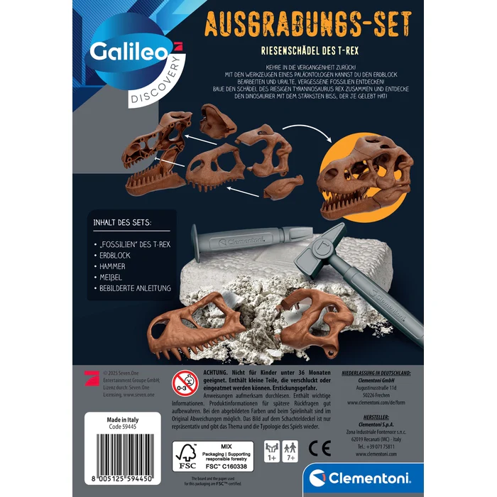 Ausgrabungs-Set Riesenschädel des T-Rex - Image 3