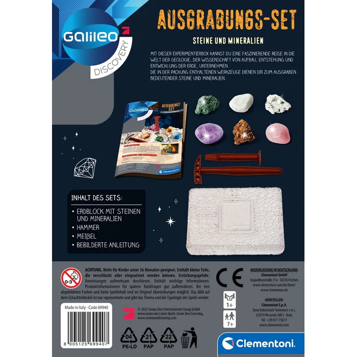 Ausgrabungs-Set Steine und Mineralien - Image 3