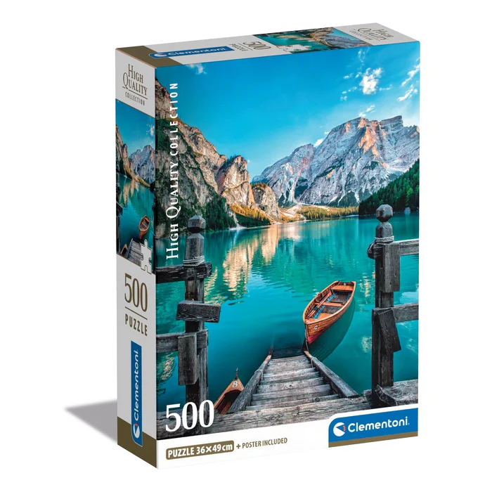 Braies Lake - 500 teile