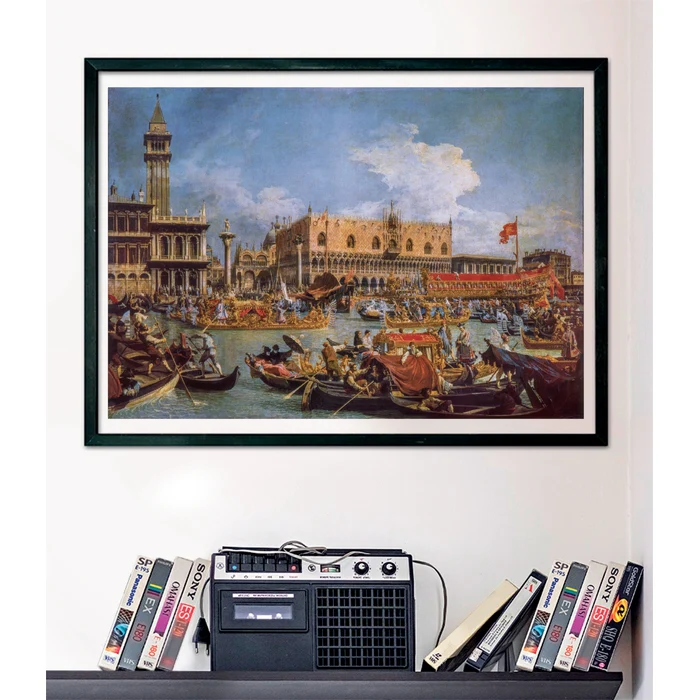 Canaletto, "The Return Of The Bucentaur at the Molo on Ascension Day" - 1000 teile - Image 3