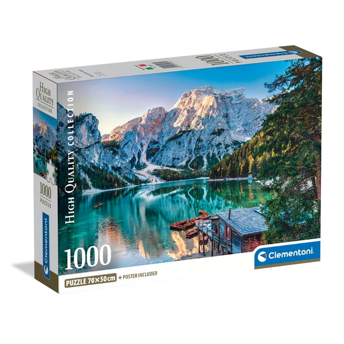 Emerald Lake Braies - 1000 teile