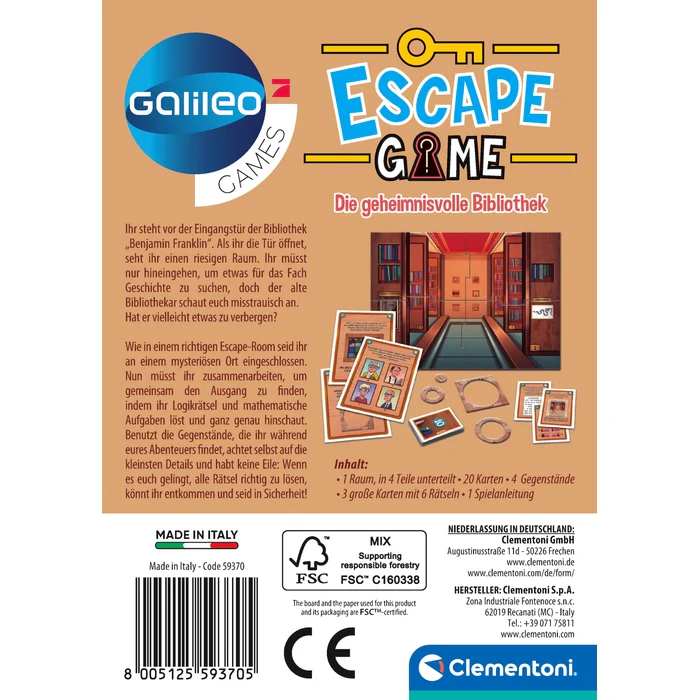 Escape Game - Die geheimnisvolle Bibliothek - Image 3