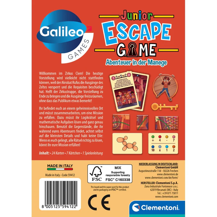 Escape Game Junior - Abenteuer in der Manege - Image 3