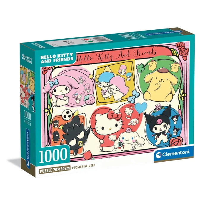 HELLO KITTY - 1000 teile