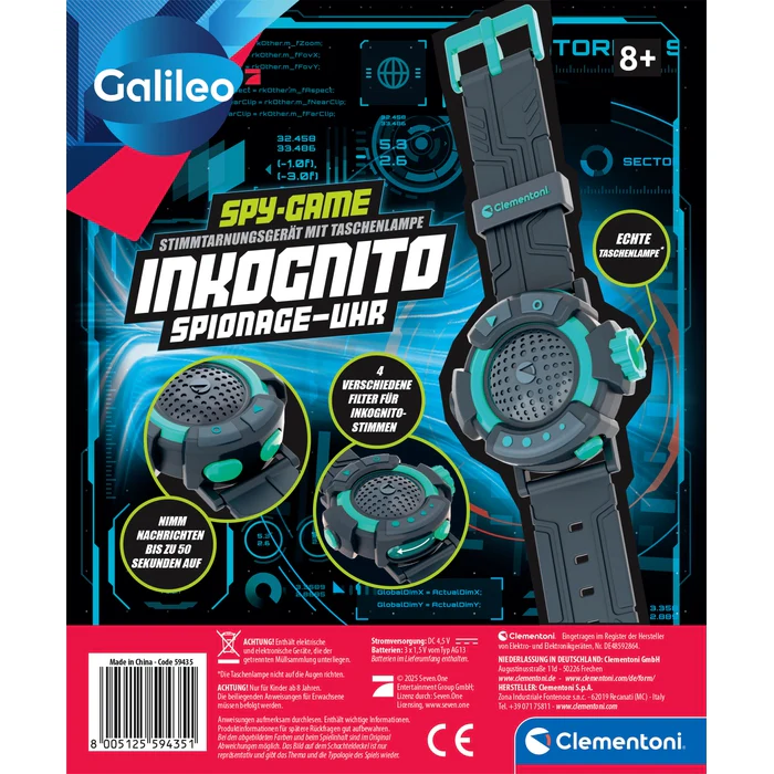 Inkognito Spionage-Uhr - Image 3