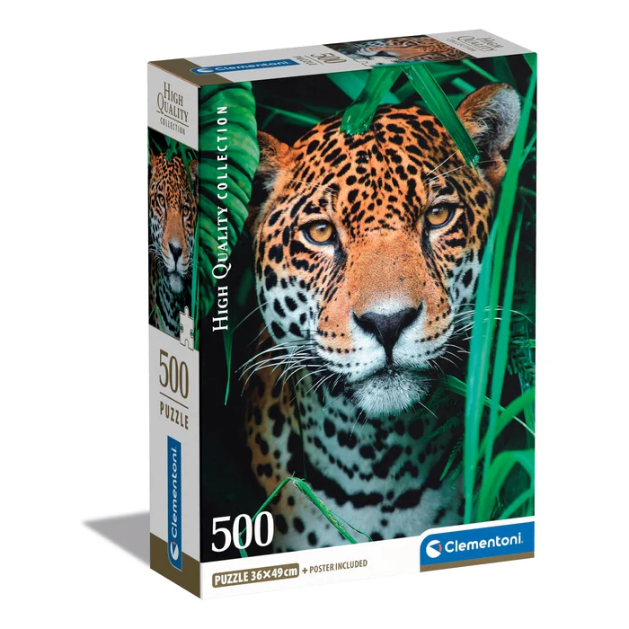 Jaguar In The Jungle - 500 teile