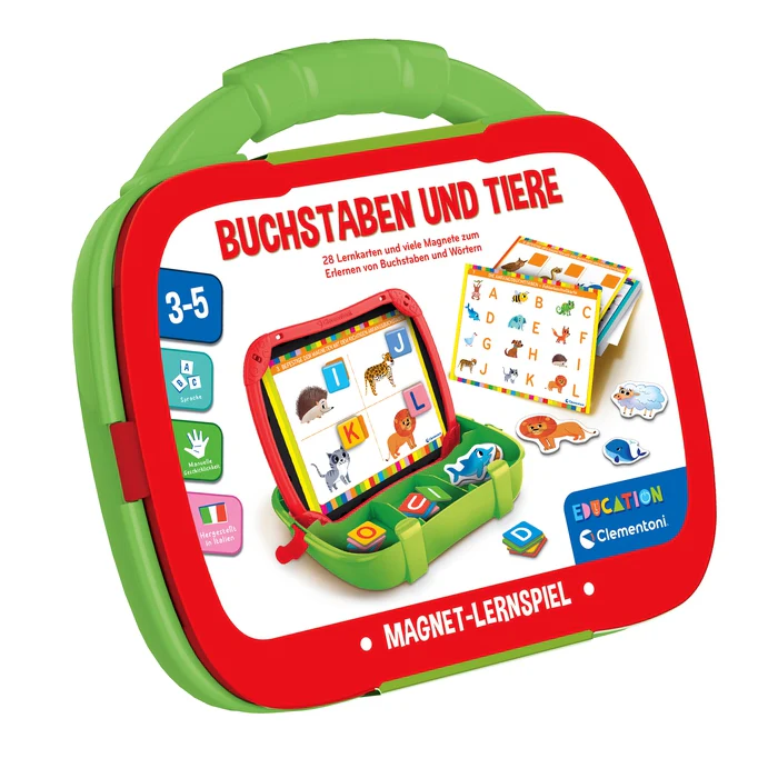 Lernbox - Buchstaben und Tiere