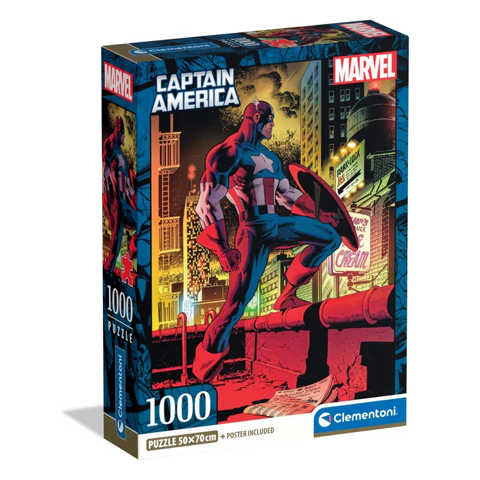 Marvel Captain America - 1000 teile