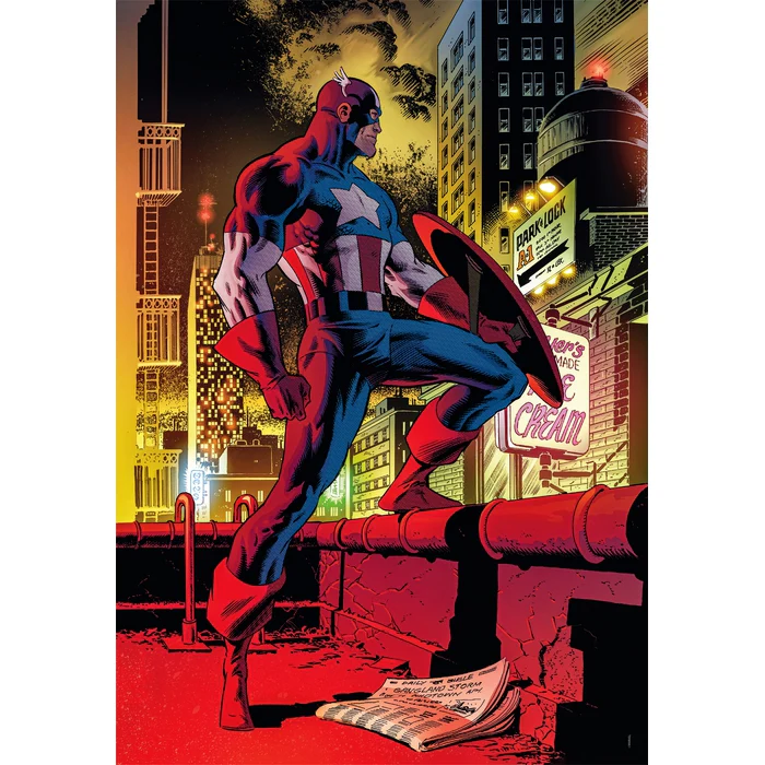 Marvel Captain America - 1000 teile - Image 2