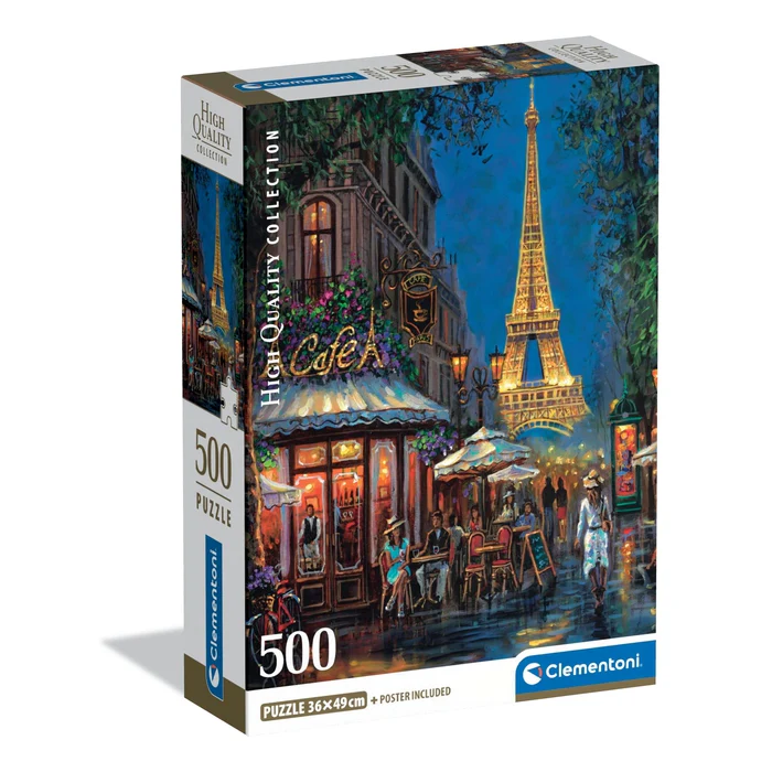Night At The Eiffel Café- - 500 teile