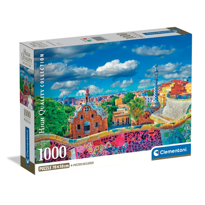Park Güell, Barcelona - 1000 teile