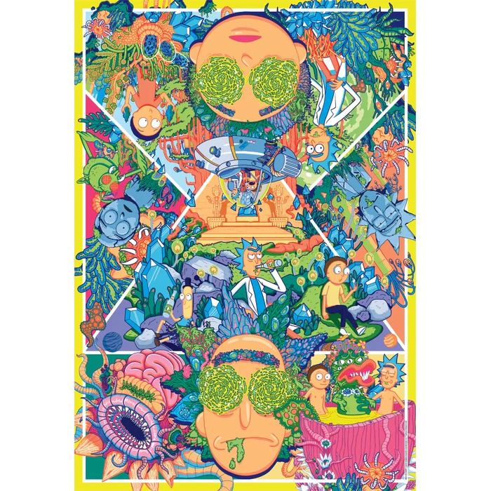 RICK & MORTY - 1000 teile - Image 2
