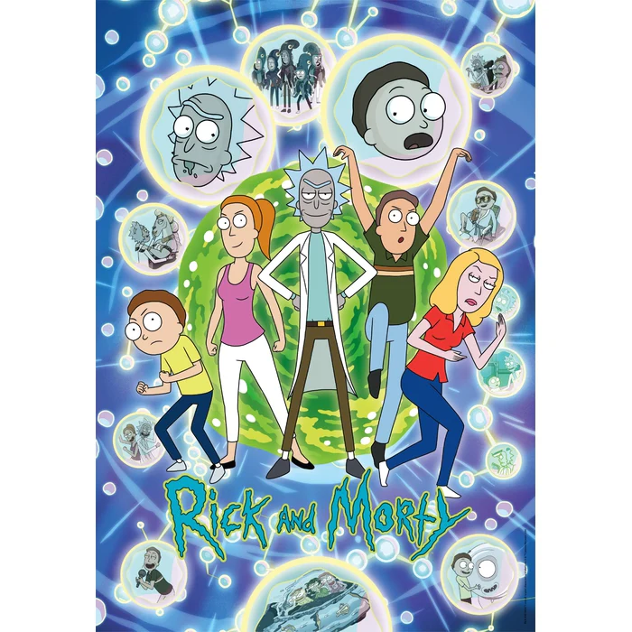 RICK & MORTY - 1000 teile - Image 2