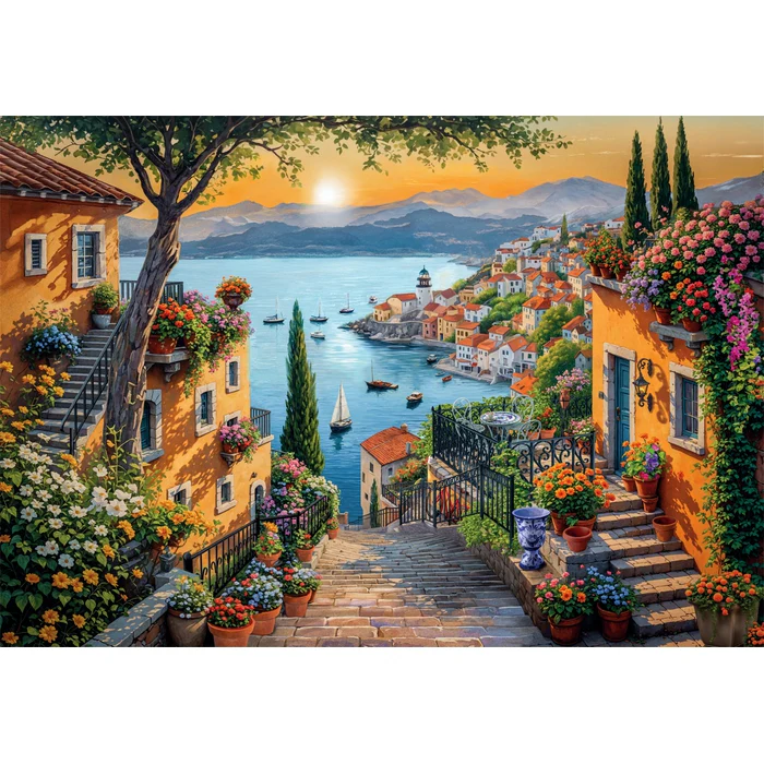 Steps To The Harbor - 1500 teile - Image 2