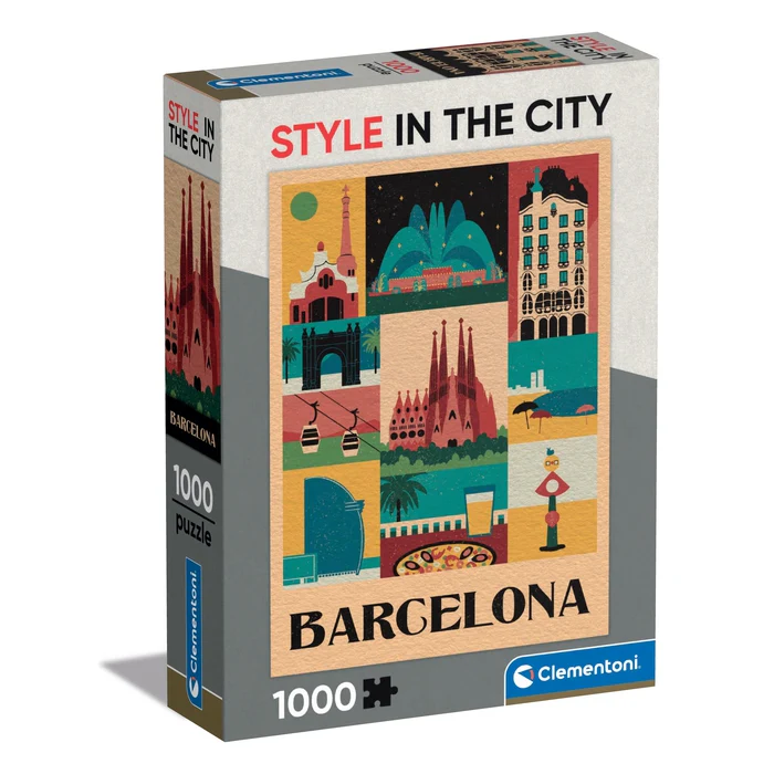 Style In The City - Barcelona - 1000 teile