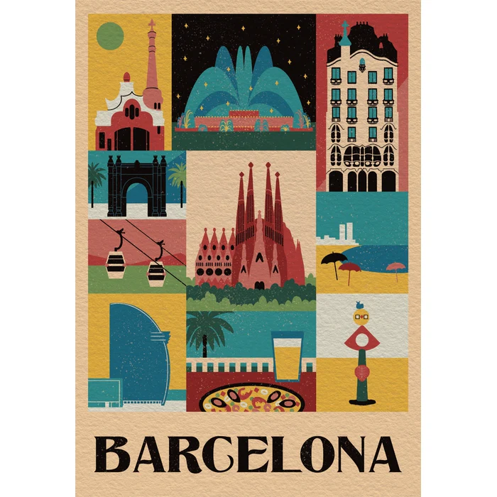Style In The City - Barcelona - 1000 teile - Image 2