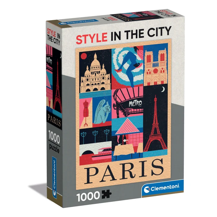Style In The City - Paris - 1000 teile