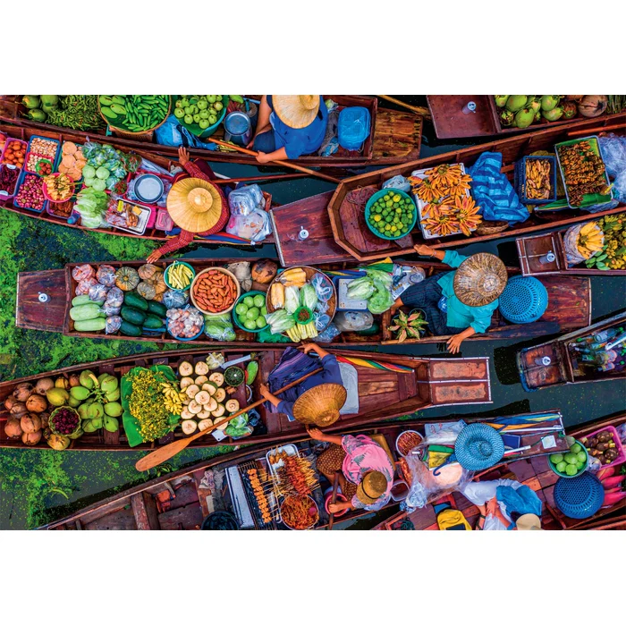 Thai Floating Market - 1000 teile - Image 2
