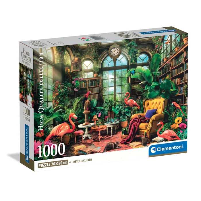 The Greenhouse Library - 1000 teile
