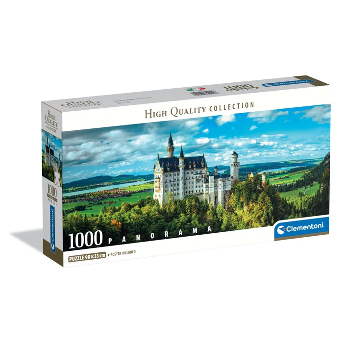 The Neuschwanstein Castle - 1000 teile